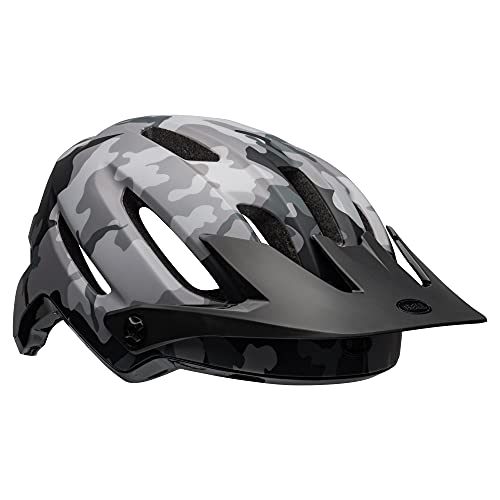 BELL 4forty Casco de Bicicleta de montaña, Unisex Adulto, Camuflaje Mate y Negro Brillante, Medium (55-59cm)