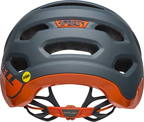 BELL 4forty MIPS - Casco para Bicicleta de montaña, Unisex Adulto, Color Cliff-Hanger Matte/Gloss Slate/Orange, tamaño Large/58-62 cm