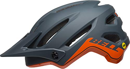 BELL 4forty MIPS - Casco para Bicicleta de montaña, Unisex Adulto, Color Cliff-Hanger Matte/Gloss Slate/Orange, tamaño Large/58-62 cm