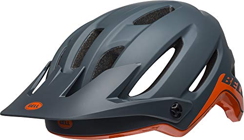 BELL 4forty MIPS - Casco para Bicicleta de montaña, Unisex Adulto, Color Cliff-Hanger Matte/Gloss Slate/Orange, tamaño Large/58-62 cm