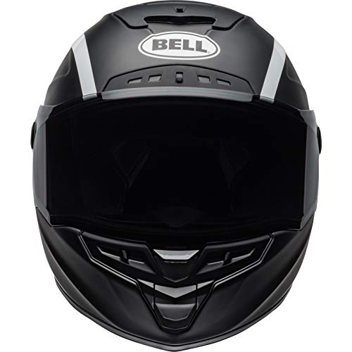 BELL 7101862 Star MIPS Tantrum - Casco de motocicleta XL mate brillante, negro, blanco, naranja