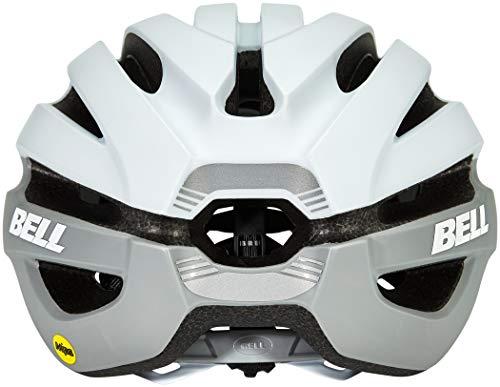 BELL Avenue MIPS Casco de Ciclismo Road, Hombre, Mate/Blanco Brillante/Gris, Talla única