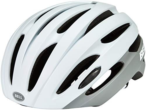 BELL Avenue MIPS Casco de Ciclismo Road, Hombre, Mate/Blanco Brillante/Gris, Talla única