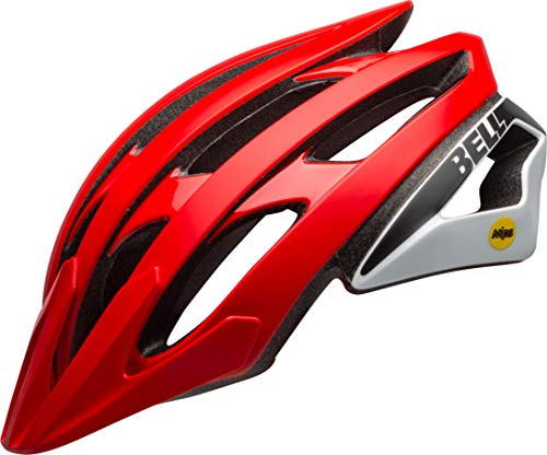 BELL Catalyst MIPS Casco para Bicicleta de montaña, Unisex Adulto, Rojo Mate y Negro, L | 58-62cm