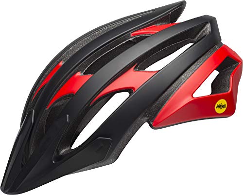 BELL Catalyst MIPS - Casco para Bicicleta, Large, Electric Matte Crimson/Black