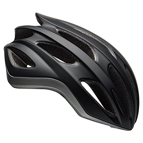 BELL Formula Casco de Ciclismo Road, Unisex Adulto, Negro Mate y Gris, M | 55-59cm