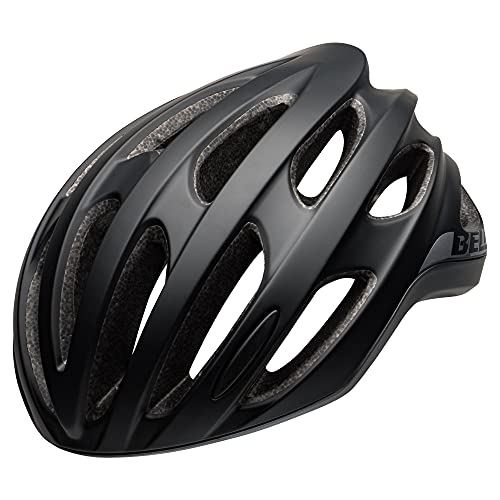 BELL Formula Casco de Ciclismo Road, Unisex Adulto, Negro Mate y Gris, M | 55-59cm