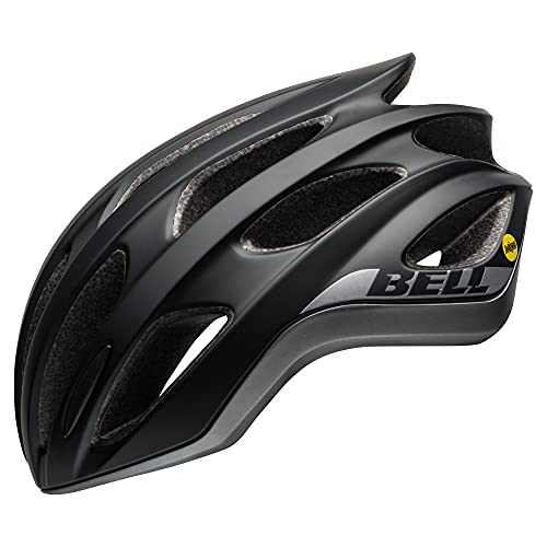 BELL Formula MIPS Casco de Bicicleta Road, Unisex Adulto, Negro Mate y Gris, L | 58-62cm