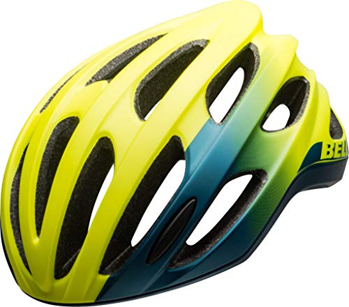 BELL Formula MIPS Casco de Ciclismo Road, Mate/Brillante hi-Viz/Azul, M | 55-59cm