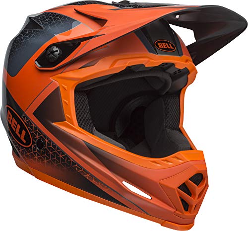 BELL Full-9 Casco de Bicicleta, Unisex Adulto, Gris/Naranja, Extra-Small/Small