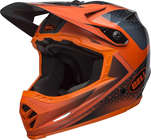 BELL Full-9 Casco de Bicicleta, Unisex Adulto, Gris/Naranja, Extra-Small/Small