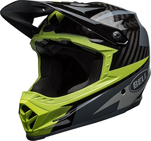 BELL Full-9 Casco de Ciclismo, Unisex, Humo Brillante/Sombra/Pera Rio, Large (57-59 cm)