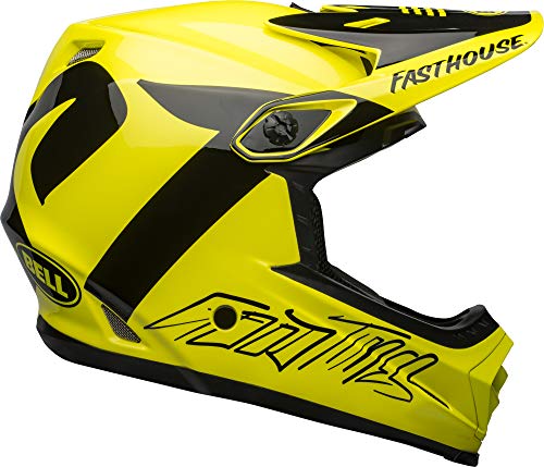 BELL Full-9 Fusion Casco, Hombre, Fasthouse Newhall Gloss Hi-Viz/Black, M