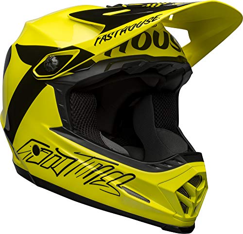 BELL Full-9 Fusion - Casco para Hombre, Fasthouse Newhall Gloss Hi-Viz/Black, L