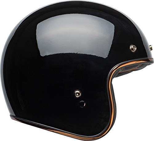 BELL HELMET CUSTOM 500 DLX RALLY GLOSS BLACK/BRONZE XL