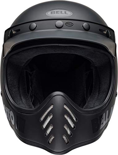 BELL Helmet Moto-3 Blackout Matt/Gloss Black L