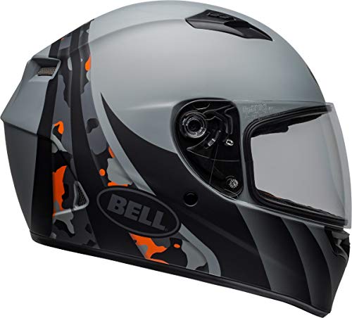 Bell Helmets Qualifier Casco de Motociclismo, Hombre, Naranja, S