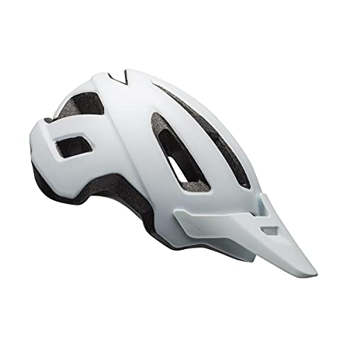 BELL Nomad Junior Casco de Bicicleta, Unisex niños, Blanco Mate y Morado, Talla única