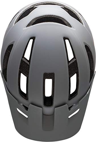 BELL Nomad MIPS Casco para Bicicleta de montaña, Hombre, Gris Mate y Naranja, Talla única