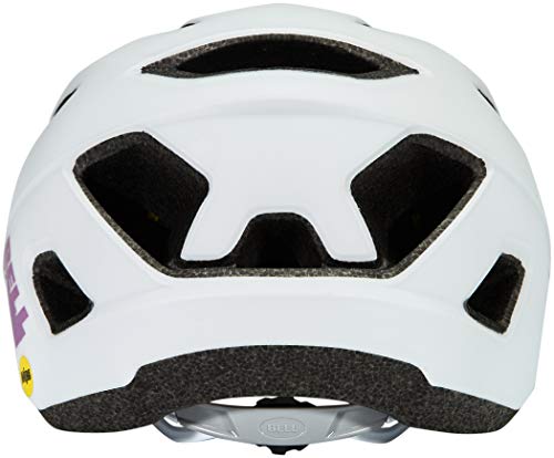 BELL Nomad W MIPS Casco para Bicicleta de montaña, Mujer, Blanco Mate y Morado, Talla única