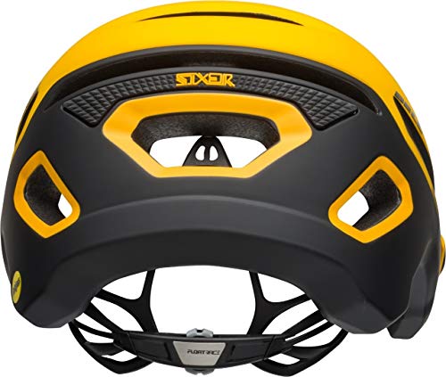 BELL Sixer MIPS Casco de Bicicleta, Unisex-Adultos, Amarillo y Negro, Medium