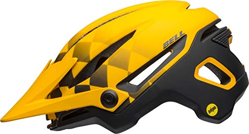 BELL Sixer MIPS Casco de Bicicleta, Unisex-Adultos, Amarillo y Negro, Medium