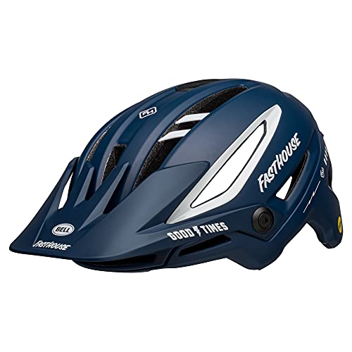 BELL Sixer MIPS Casco, Hombre, Fasthouse Matte/Gloss Blue/White, M