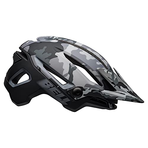 BELL Sixer MIPS Casco MTB, Unisex, Camuflaje Negro Mate y Brillante, S