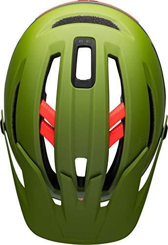 BELL Sixer MIPS Casco MTB, Unisex, Mate/Verde Brillante/infrarrojo, L 58-62cm