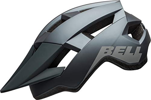 BELL Spark Casco de Bicicleta de montaña, Unisex Adulto, Gris Mate, Talla única