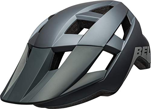 BELL Spark Casco de Bicicleta de montaña, Unisex Adulto, Gris Mate, Talla única