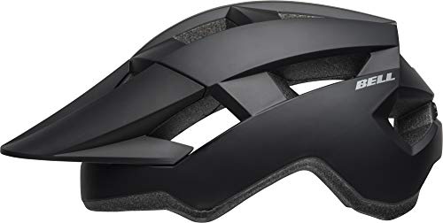 BELL Spark Junior Youth Casco de Ciclismo, Infantil, Matte Black, 50-57 cm