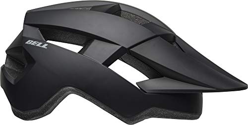 BELL Spark Junior Youth Casco de Ciclismo, Infantil, Matte Black, 50-57 cm