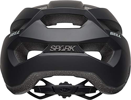 BELL Spark Junior Youth Casco de Ciclismo, Infantil, Matte Black, 50-57 cm