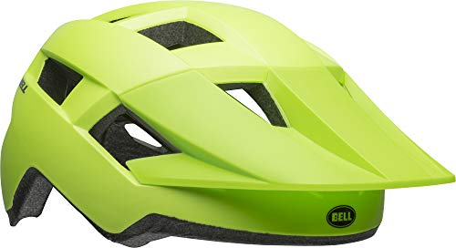 BELL Spark Junior Youth Casco de Ciclismo, Infantil, Verde Brillante Mate, 50-57 cm