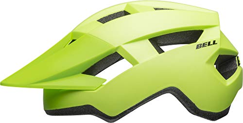 BELL Spark Junior Youth Casco de Ciclismo, Infantil, Verde Brillante Mate, 50-57 cm