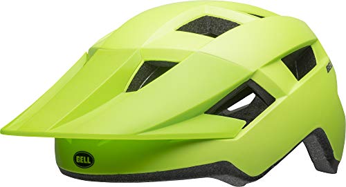 BELL Spark Junior Youth Casco de Ciclismo, Infantil, Verde Brillante Mate, 50-57 cm