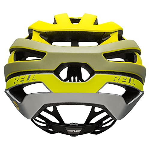 BELL Stratus Ghost MIPS Casco de Ciclismo Road, Mujer, Reflector hi-Viz Brillante, L | 58-62cm