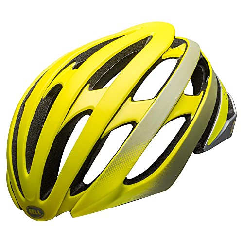 BELL Stratus Ghost MIPS Casco de Ciclismo Road, Mujer, Reflector hi-Viz Brillante, L | 58-62cm