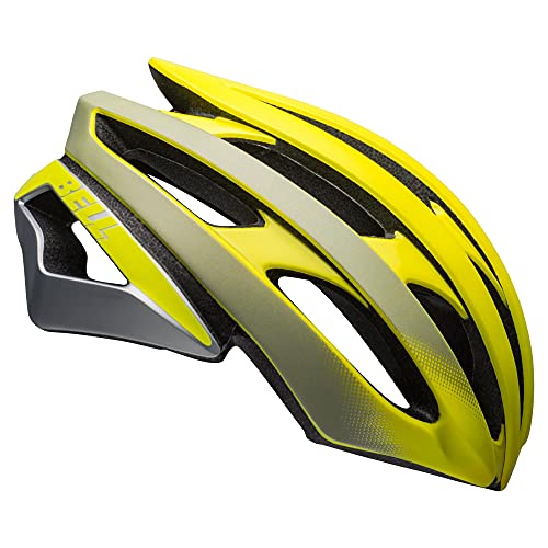 BELL Stratus Ghost MIPS Casco de Ciclismo Road, Mujer, Reflector hi-Viz Brillante, L | 58-62cm