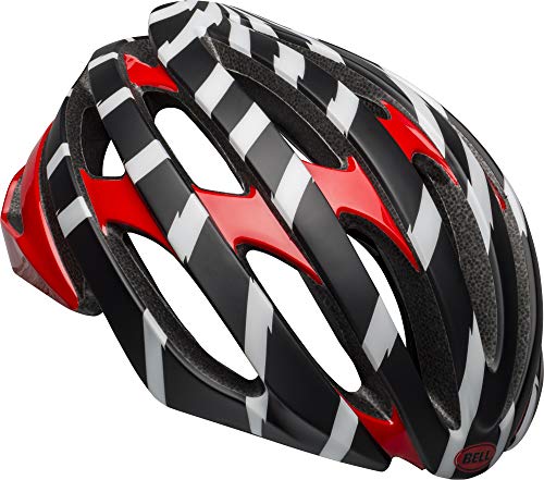 Bell Stratus MIPS - Casco mate brillante negro rojo blanco mediano