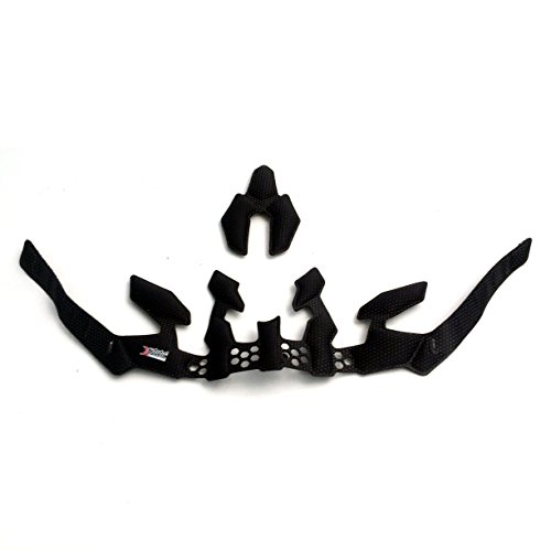 Bell Super 3/3R Kit de Almohadillas para Casco: Negro S