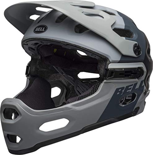 BELL Super 3R MIPS - Casco para Bicicleta, Medium, Downdraft Matte Gray/Gunmetal