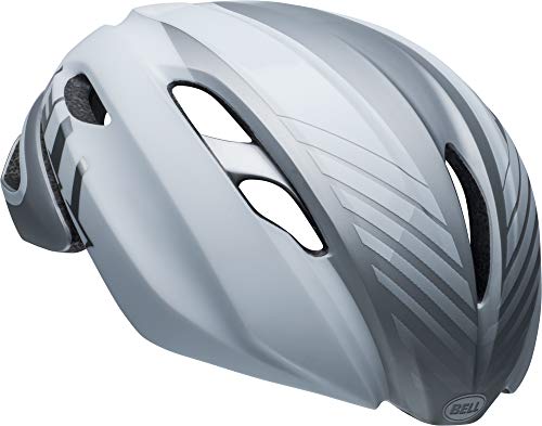 BELL Z20 Aero MIPS Casco de Carretera, Unisex, Soplador Mate/Brillo Blanco/Plata, M