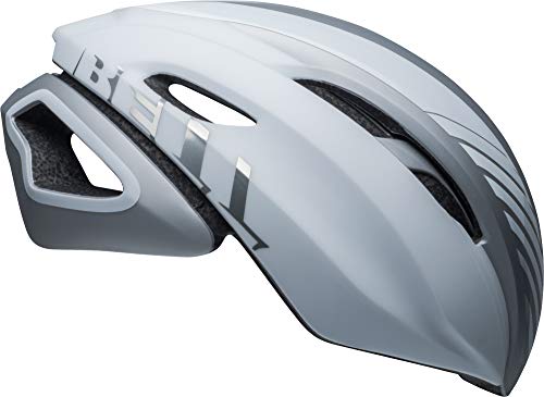 BELL Z20 Aero MIPS Casco de Carretera, Unisex, Soplador Mate/Brillo Blanco/Plata, M