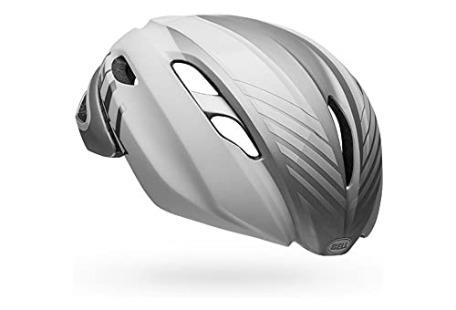 BELL Z20 Aero MIPS Casco, Unisex, Brillo/Blanco Mate, M