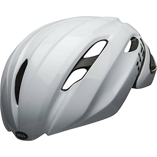 BELL Z20 Aero MIPS Casco, Unisex, Brillo/Blanco Mate, M