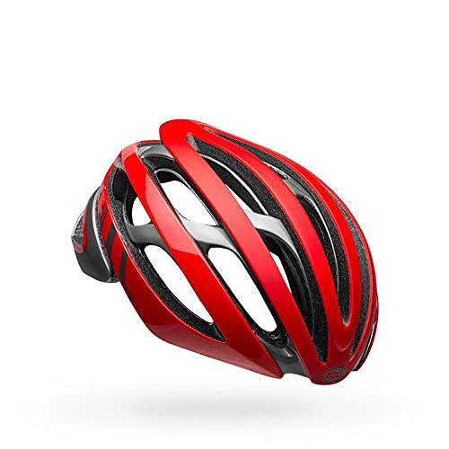 Bell Z20 MIPS Casco de bicicleta de carretera para adultos - Bell, Small (52-56 cm), Rojo brillante/Gris (2020)