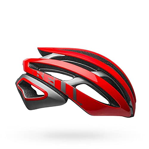 Bell Z20 MIPS Casco de bicicleta de carretera para adultos - Bell, Small (52-56 cm), Rojo brillante/Gris (2020)