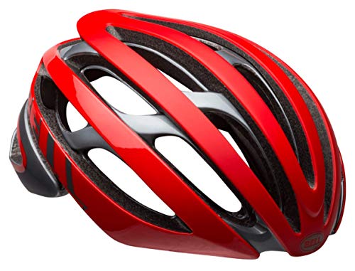 BELL Z20 MIPS Casco de Ciclismo Road, Unisex Adulto, Remix Mate/Rojo Brillante/Gris, M | 55-59cm